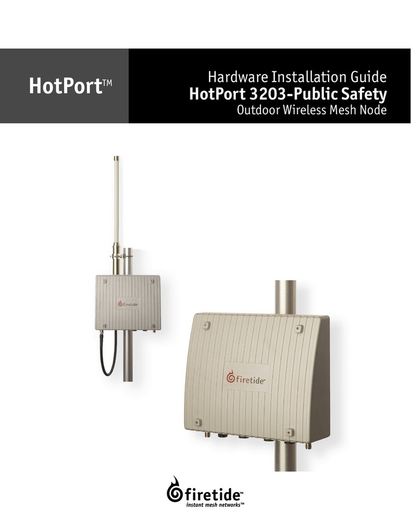Firetide HotPort 3203 Manual