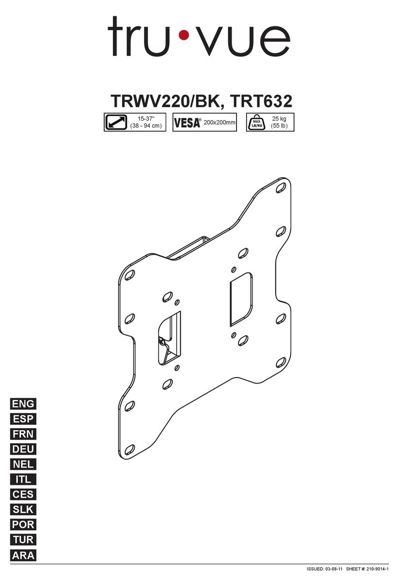 Tru Vue TRT632 User manual Tru Vue TRT632 User manual