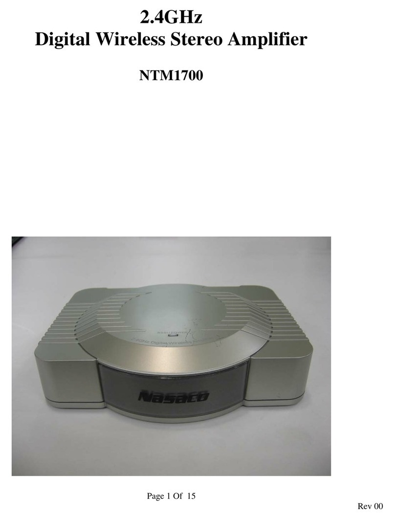 Nasaco NTM1700 user manual