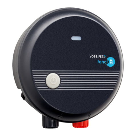 VOSS.PET fenci M03 operating instructions