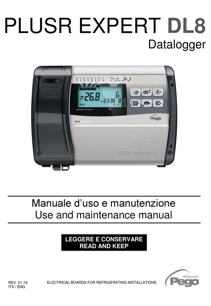 Pego PLUSR EXPERT DL8 User manual