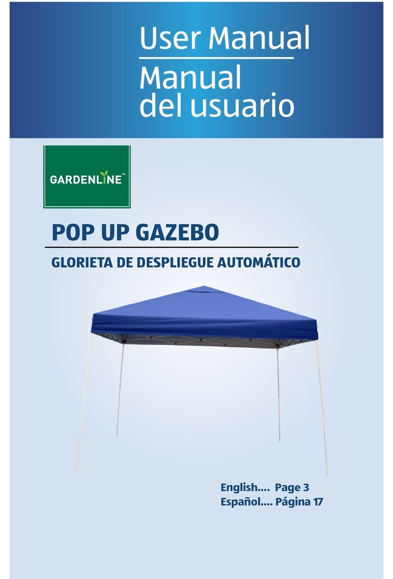 Garderline Pop up user manual