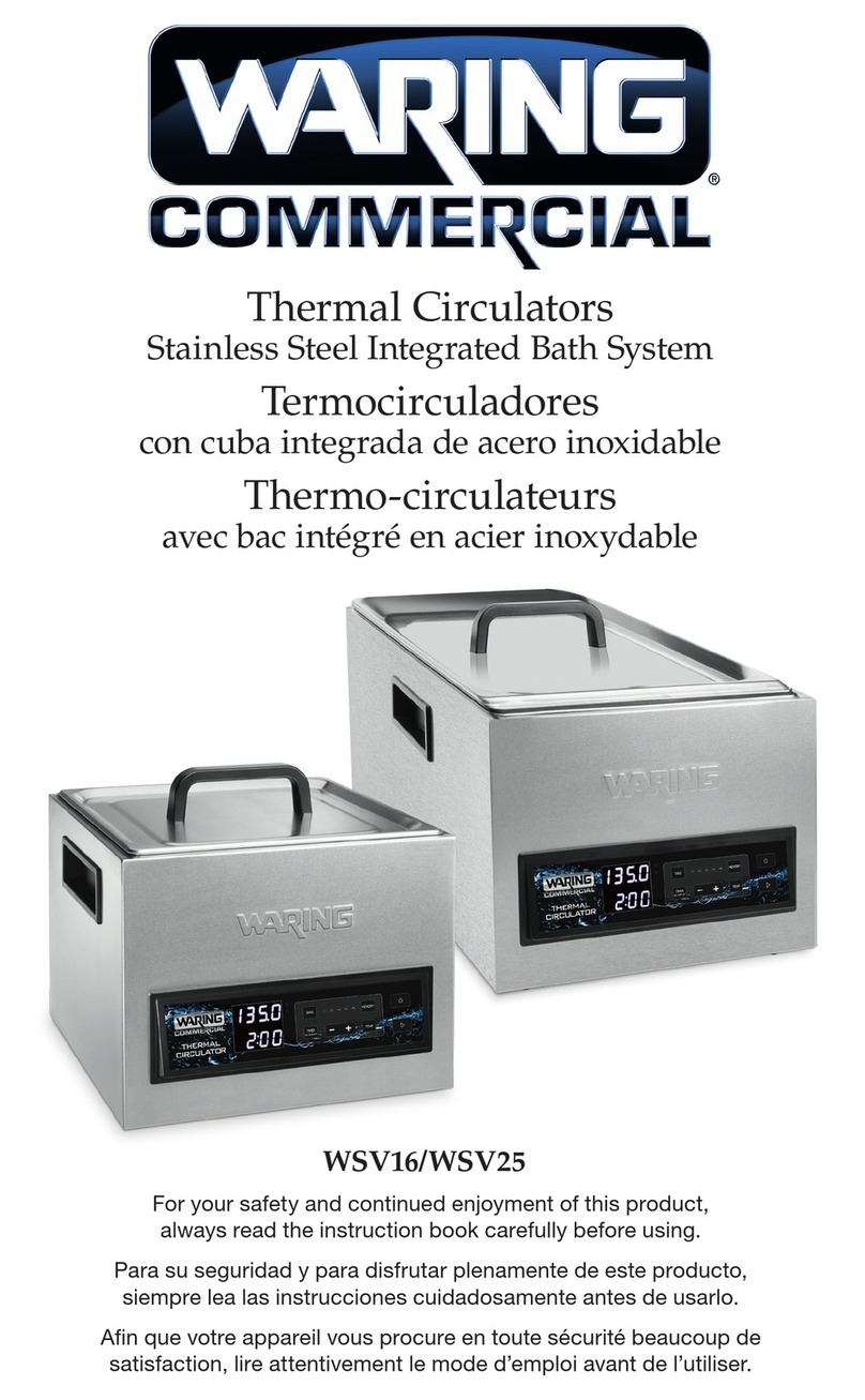 Waring WSV16 manual