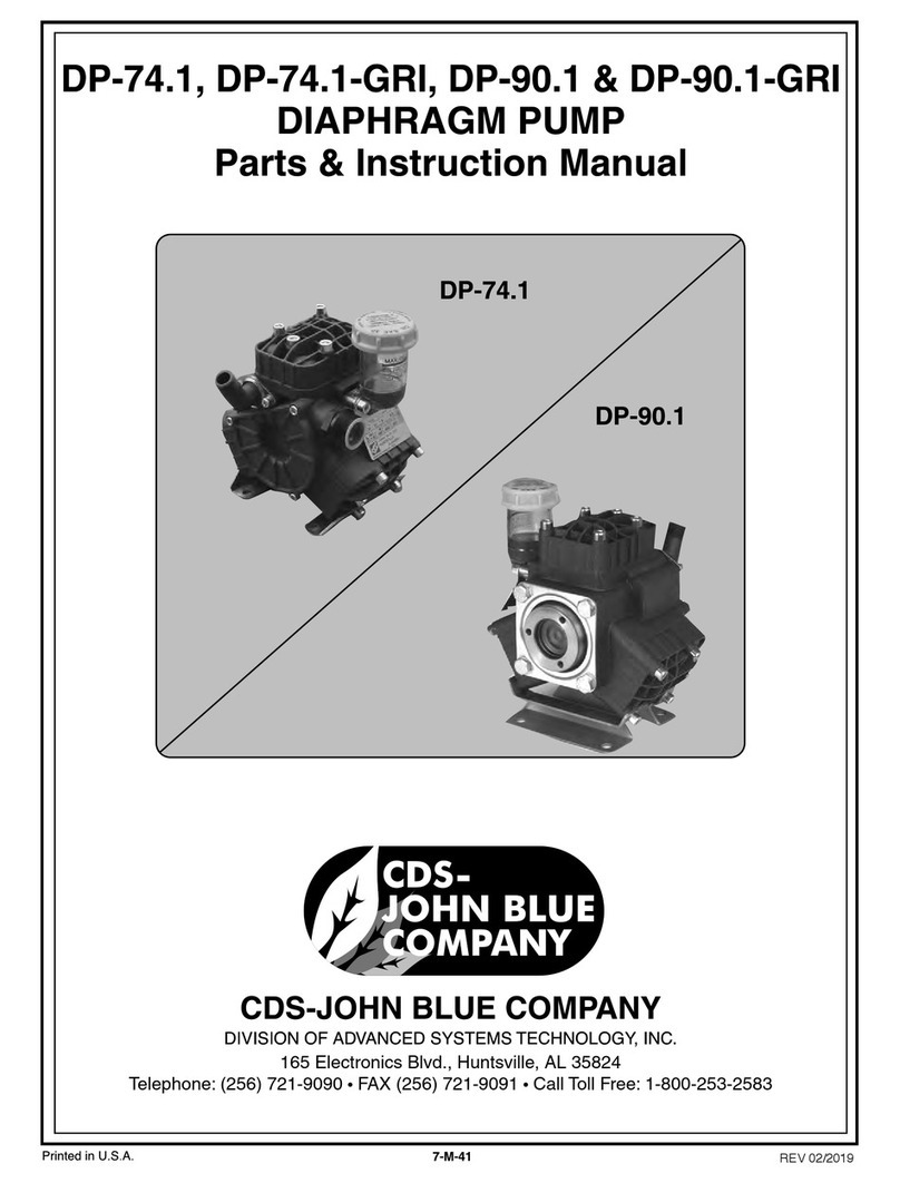 CDS-JOHN BLUE COMPANY DP-74.1 instruction manual CDS-JOHN BLUE COMPANY DP-74.1 instruction manual