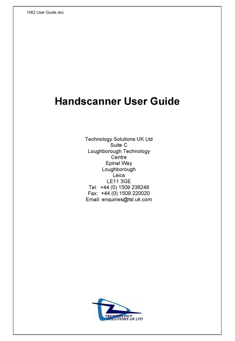 Technology Solutions Handscanner user guide