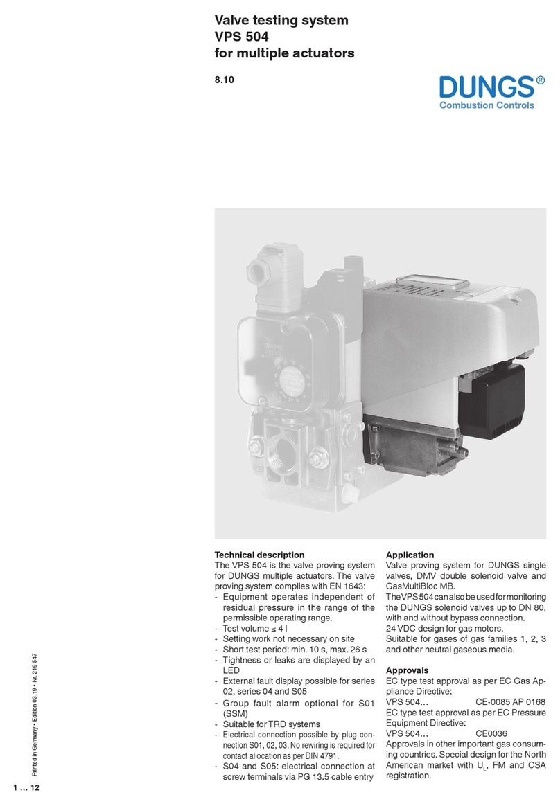 Dungs VPS 504 manual