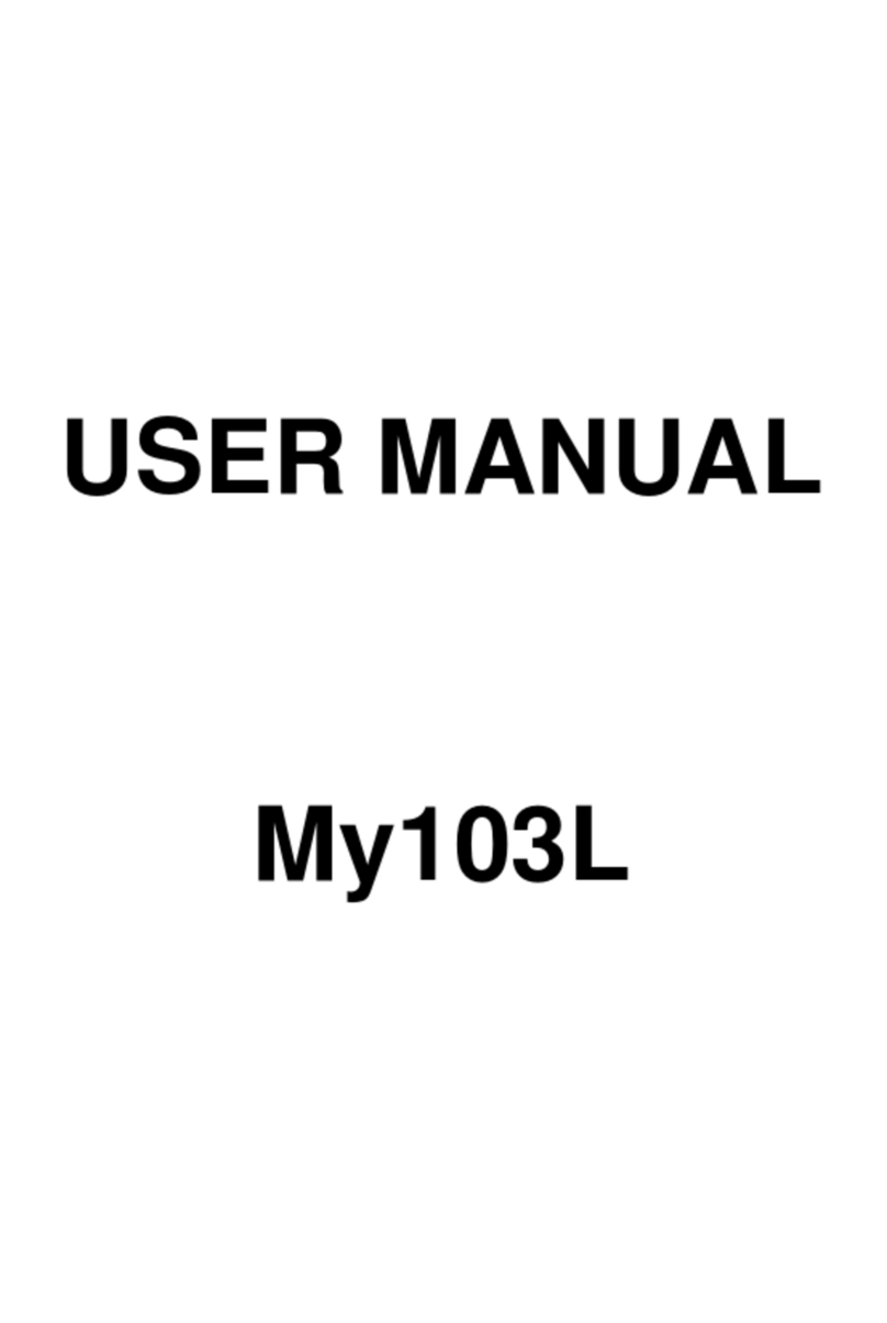 Sagem My103L User manual