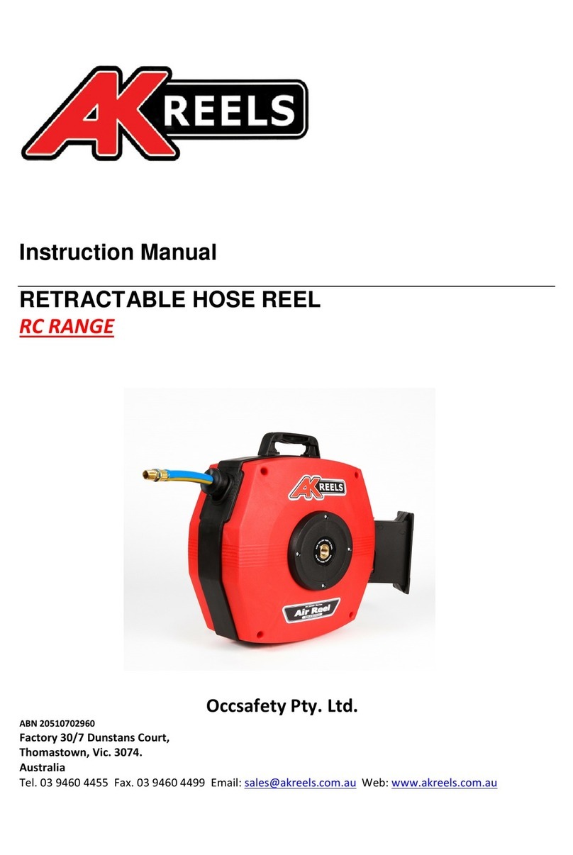AK reels RC1300 User manual