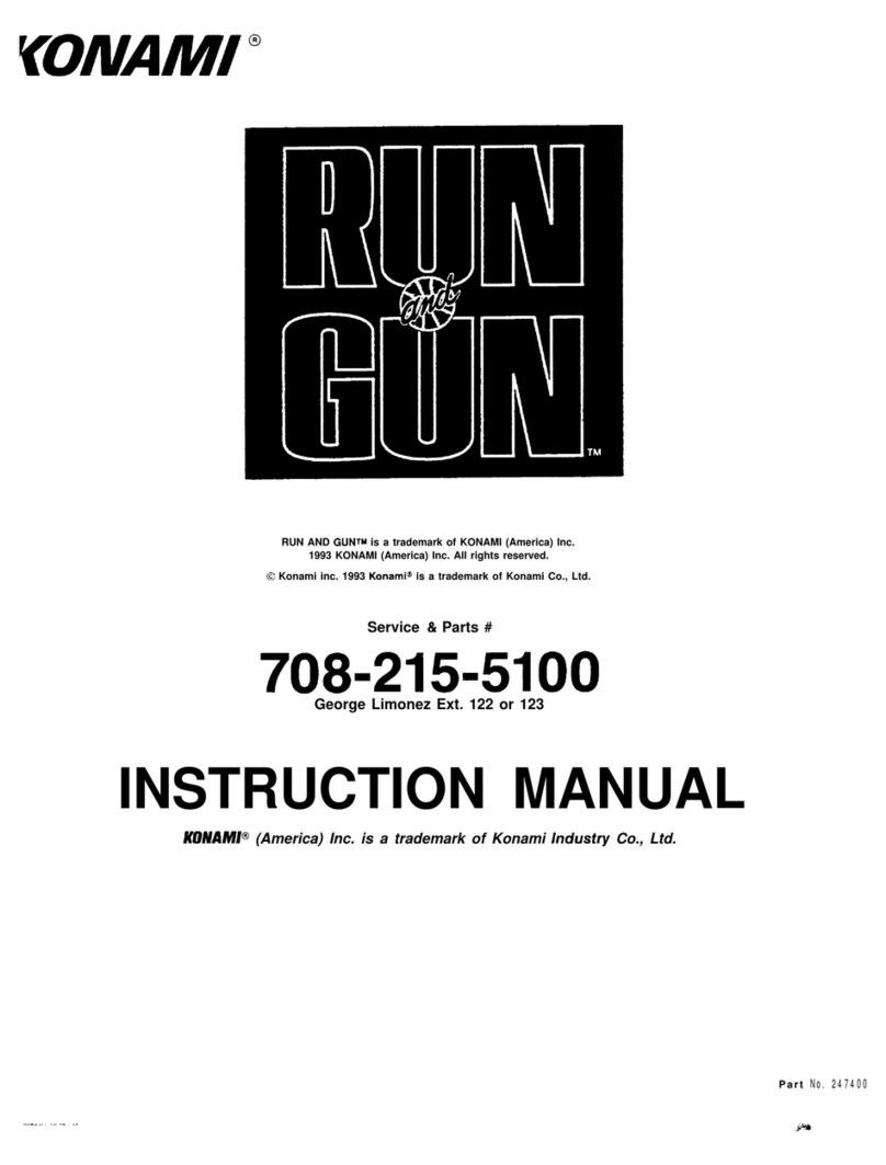 Konami RUN AND GUN User manual
