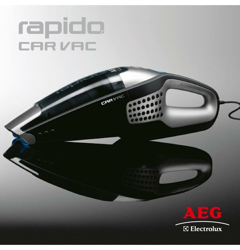 AEG Electrolux RAPIDO CAR VAC user manual