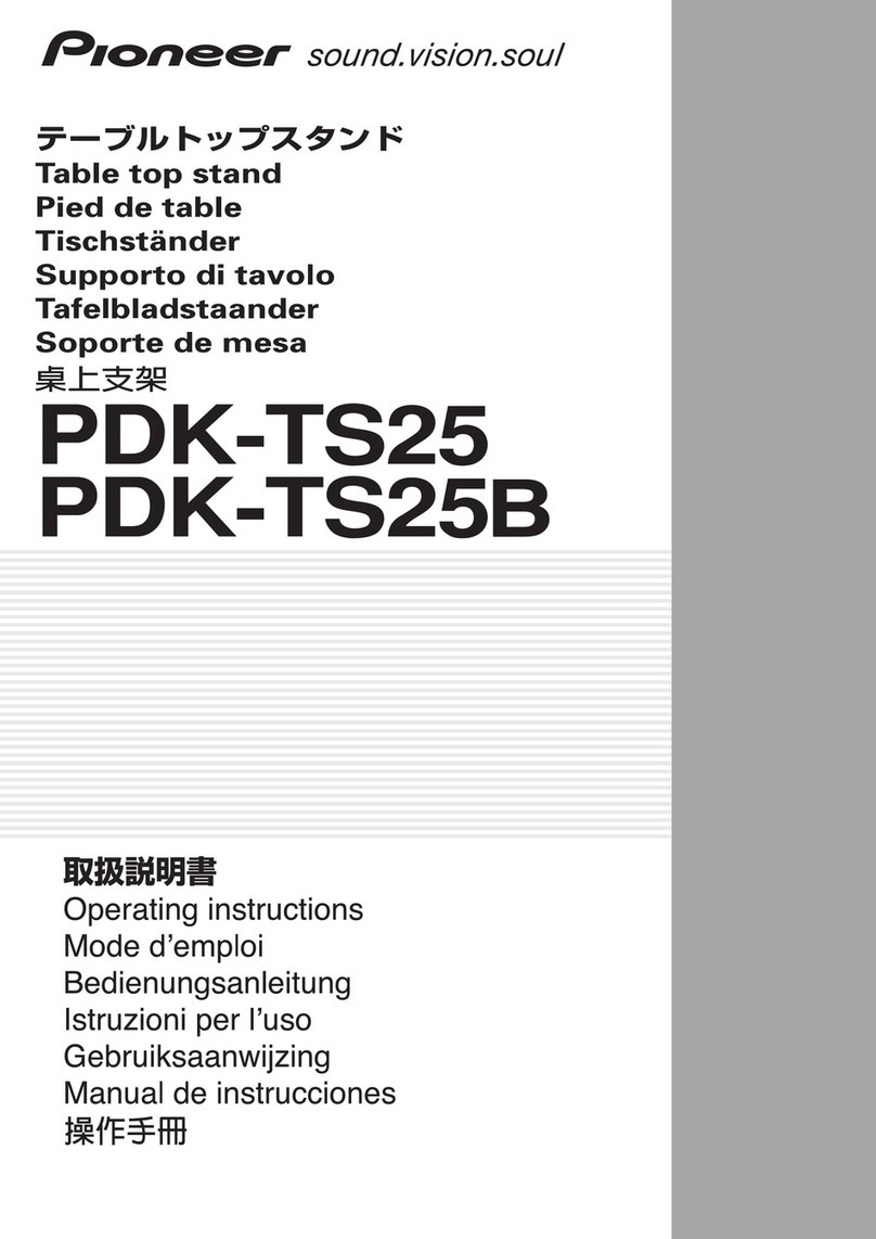 Pioneer PDK-TS25 operating instructions