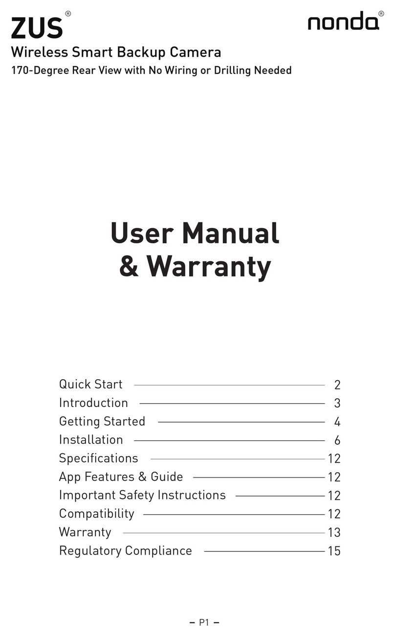 Nonda ZUS User manual & warranty