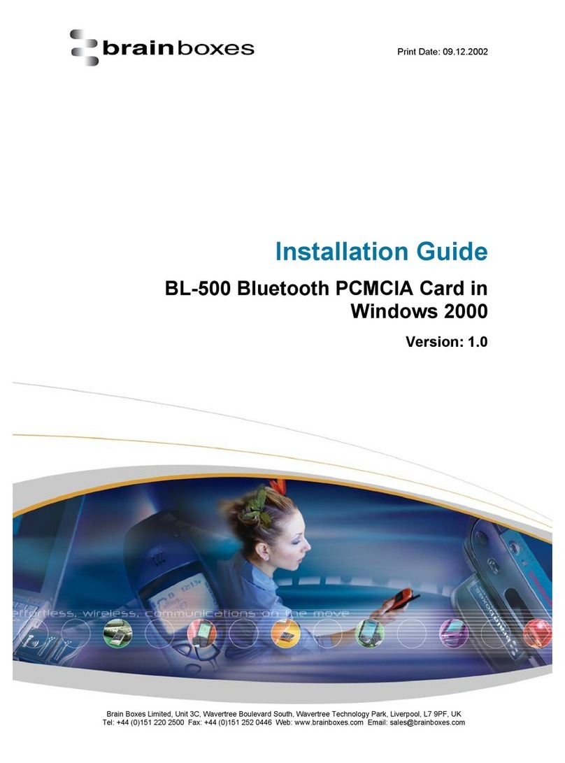Brainboxes BL-500 installation guide