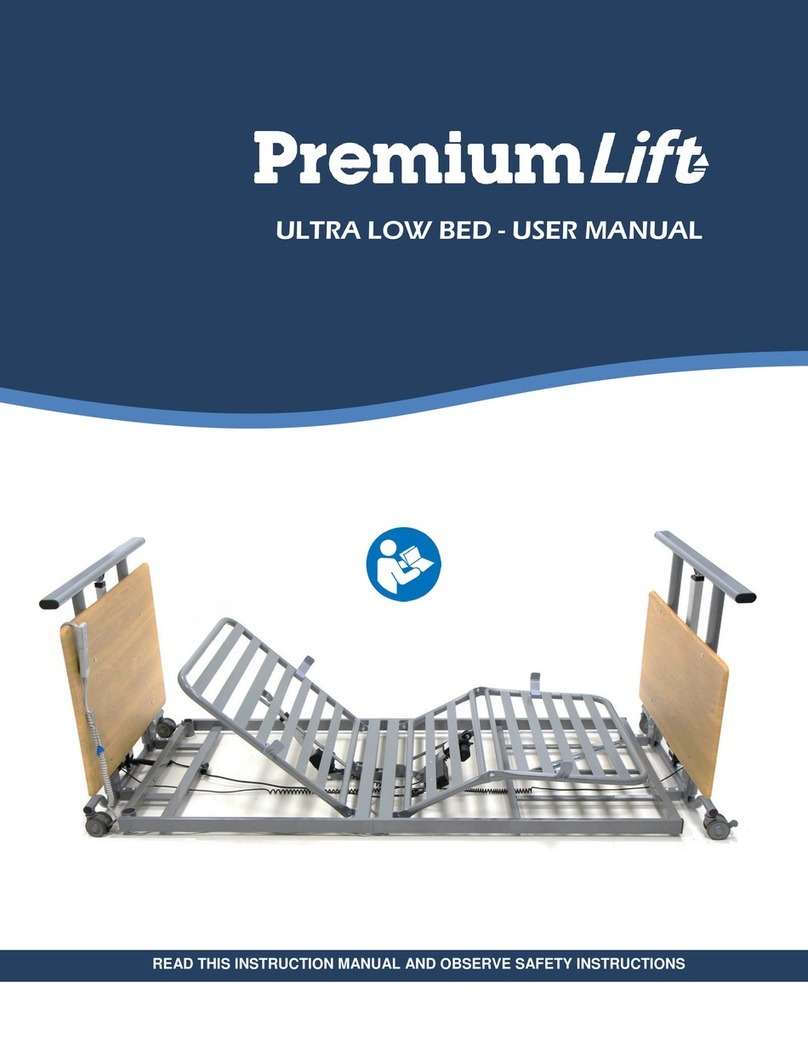PremiumLift Ultra Low Bed user manual