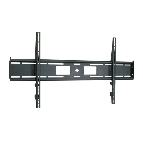 Premier Mounts Universal Flat Mount FM3 User manual