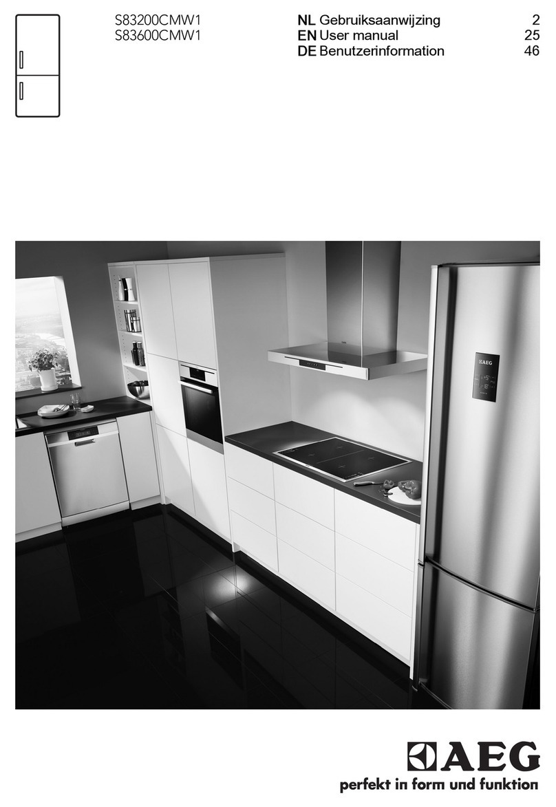 AEG S83200CMW1 User manual AEG S83200CMW1 User manual