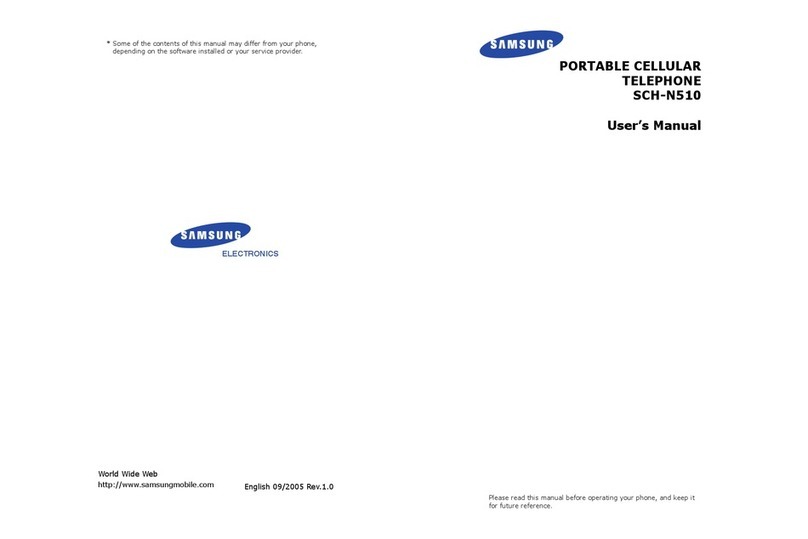 Samsung SCH-N510 User manual