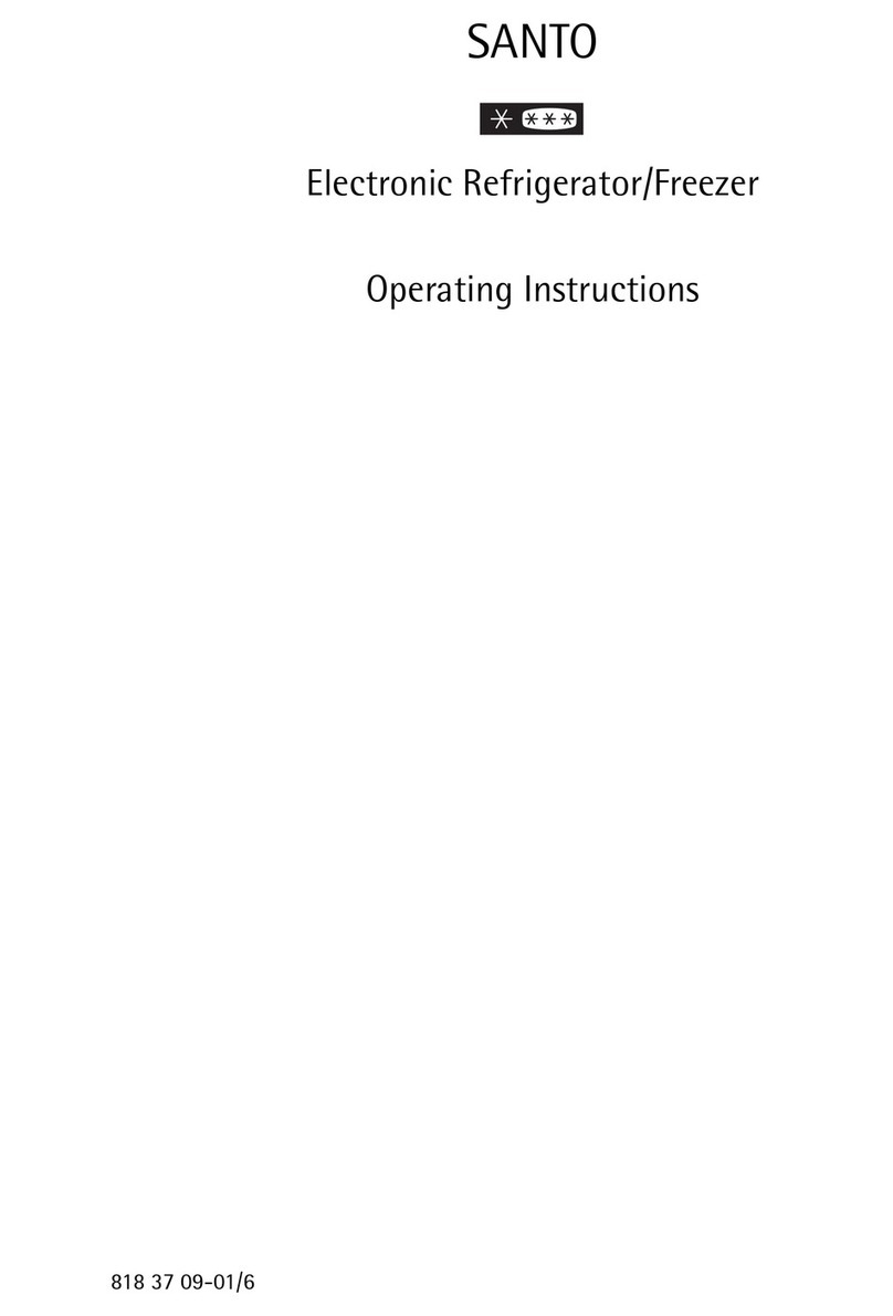AEG SANTO Series User manual