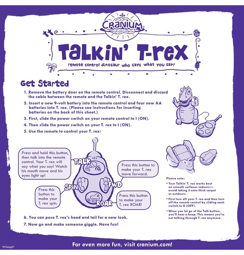 Cranium Talkin' T-rex Get started