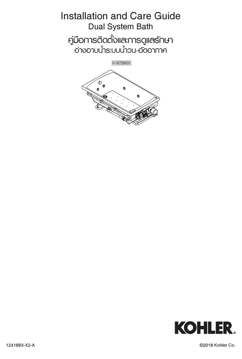 Kohler K-97260X Assembly instructions