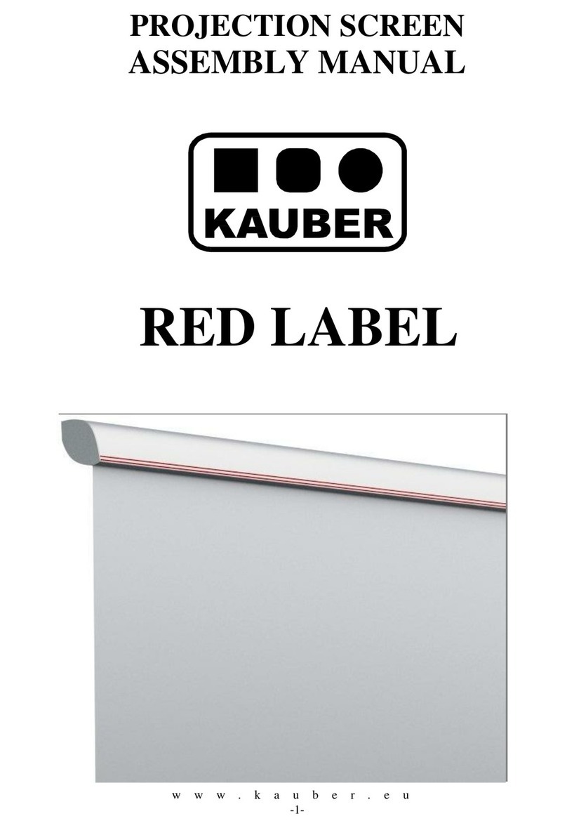 Kauber Red Label Assembly manual