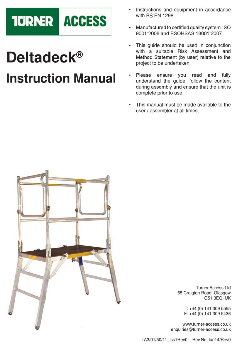 Turner Access Deltadeck instruction manual