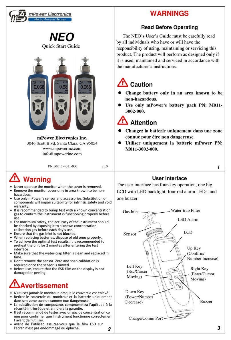 mPower Electronics NEO quick start guide