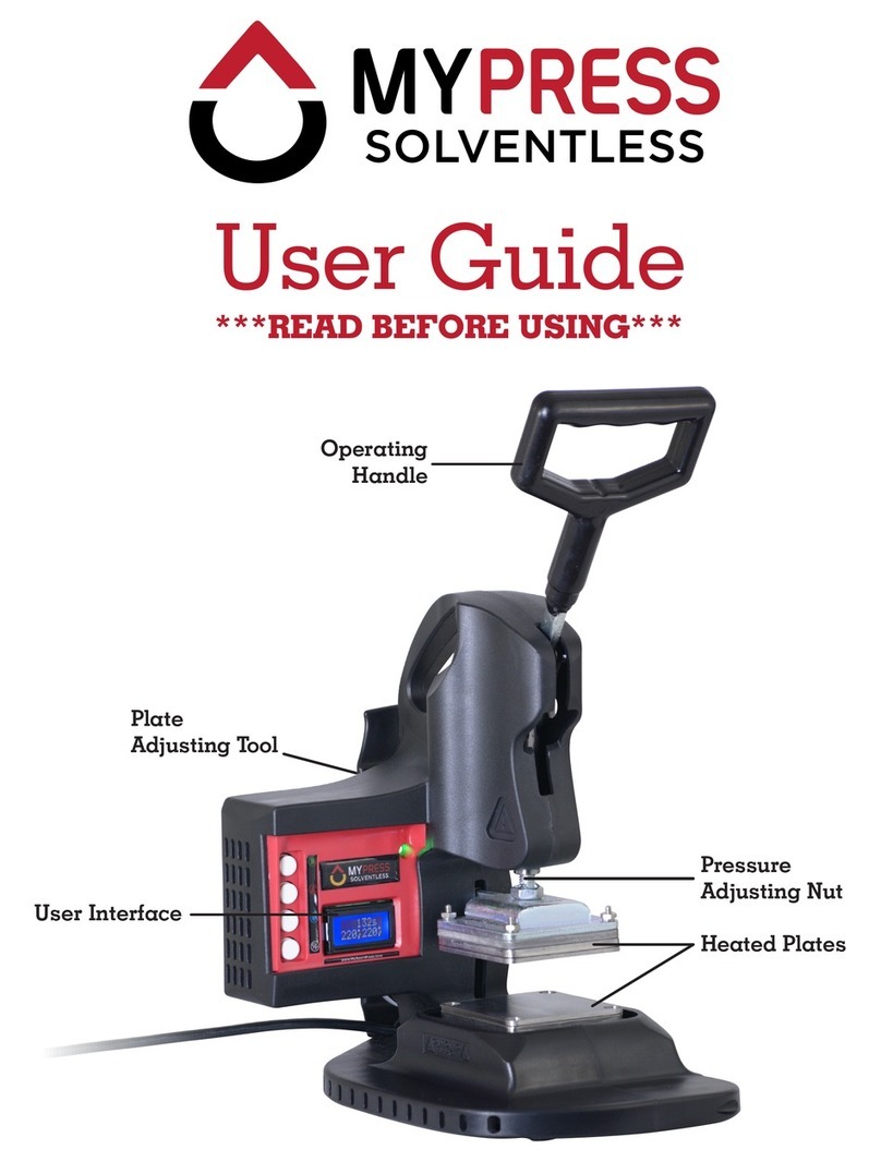 Mypress My Rosin Press user guide