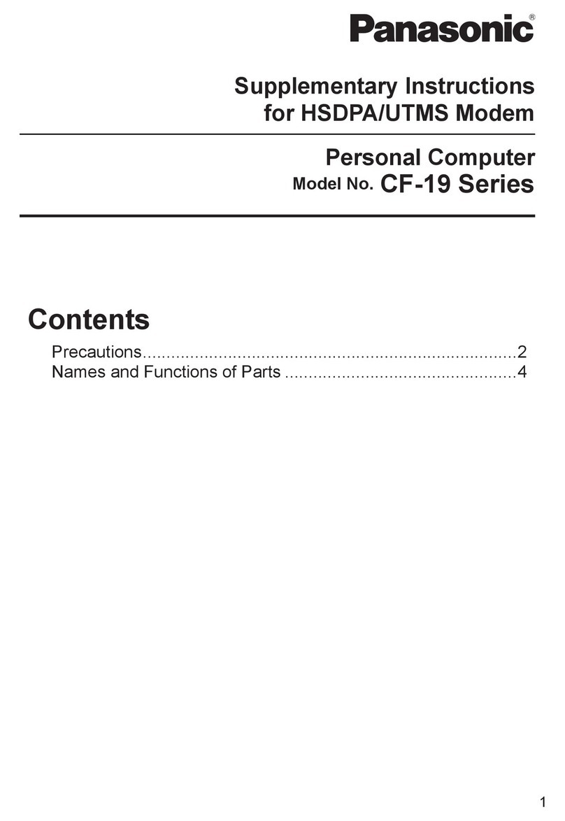 Panasonic CF-19 series Wiring diagram