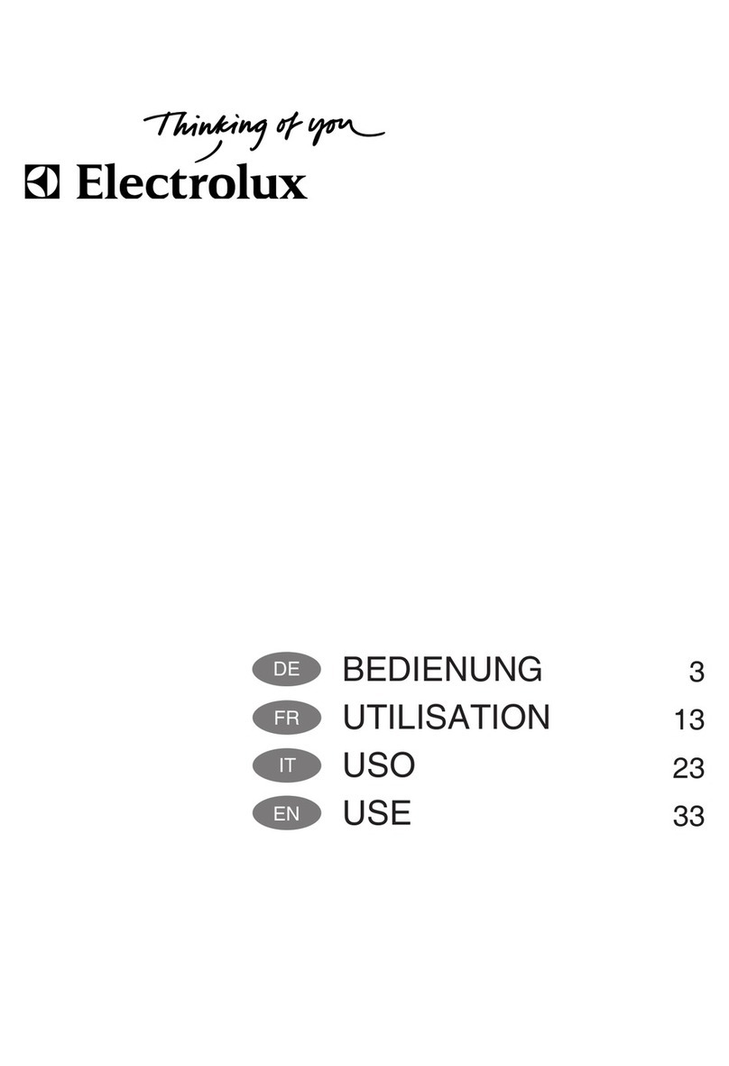 Electrolux SL series Use