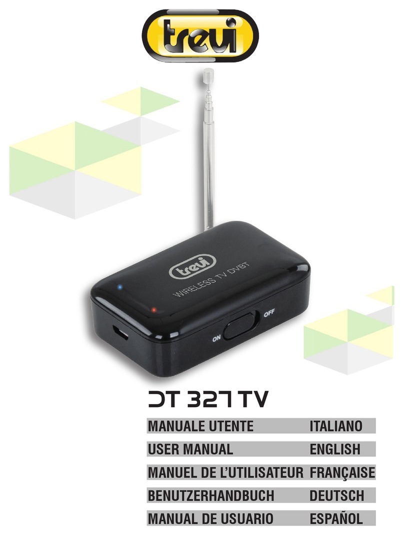 Trevi DT 327 TV user manual