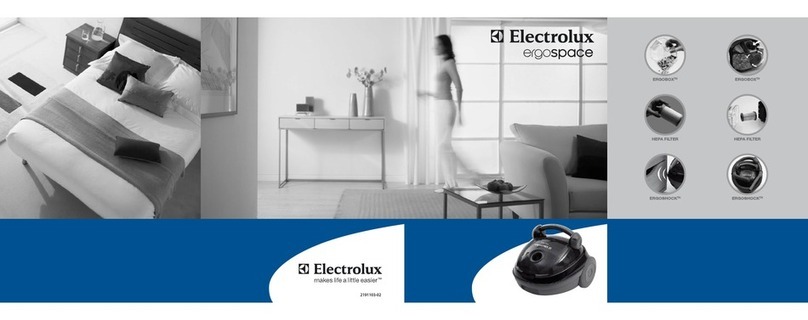 Electrolux Ergospace Series User manual