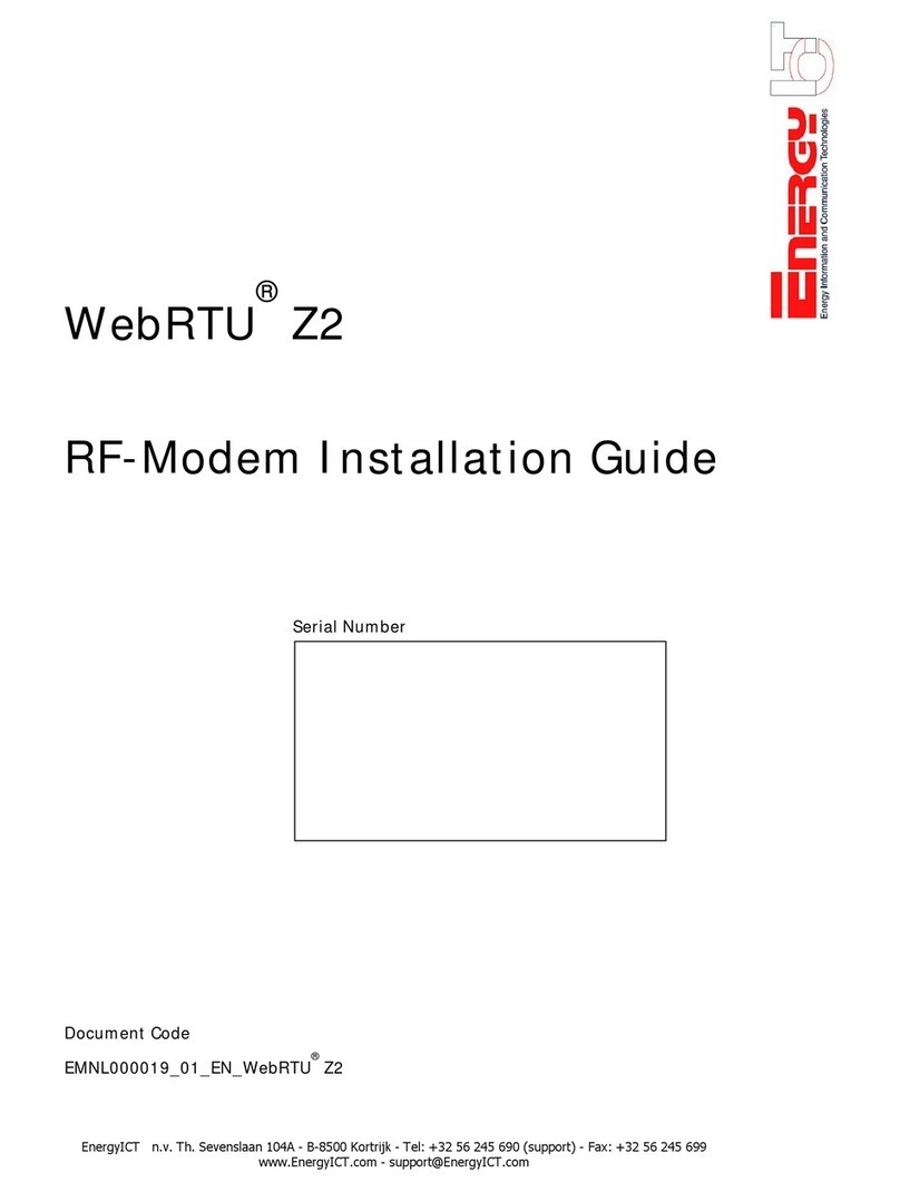 EnergyICT WebRTU Z2 User manual