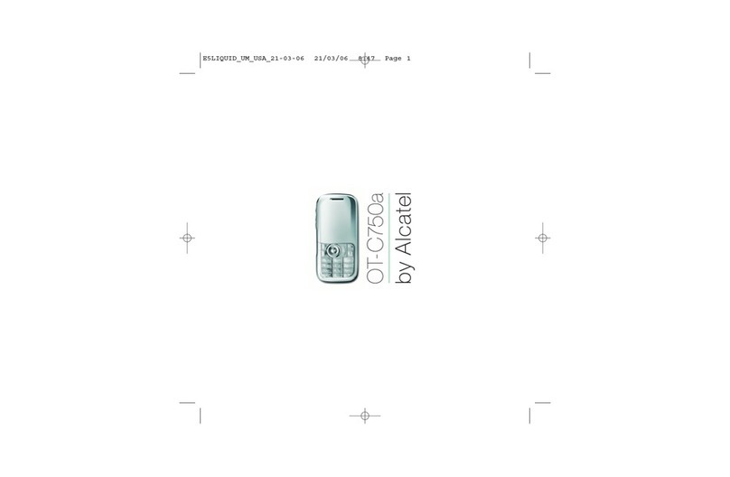 Alcatel OT-C750a User manual