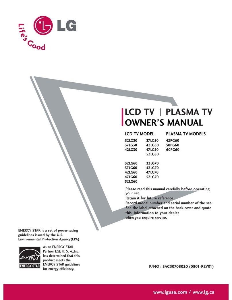 LG 32LG30 Series User manual