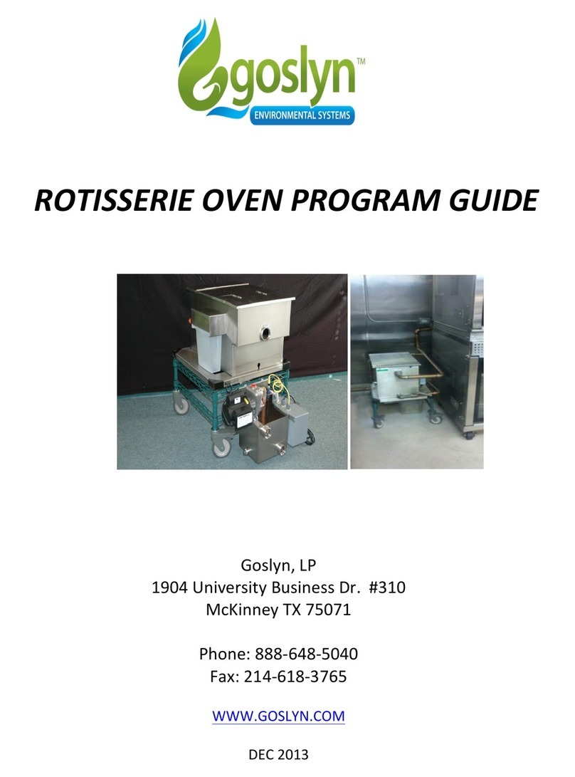 Goslyn GOS40 Program guide Goslyn GOS40 Program guide