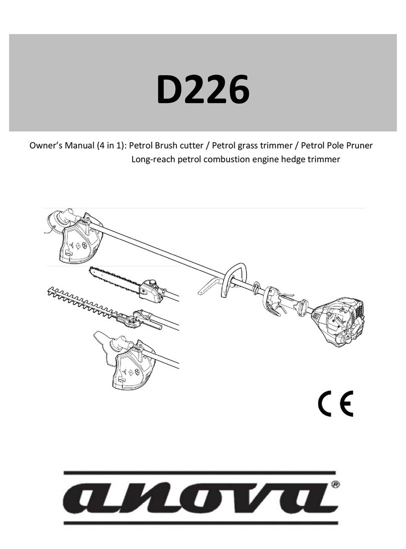 Anova D226 owner's manual