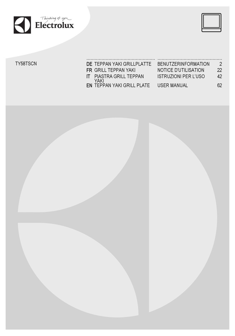 Electrolux TY58TSCN User manual