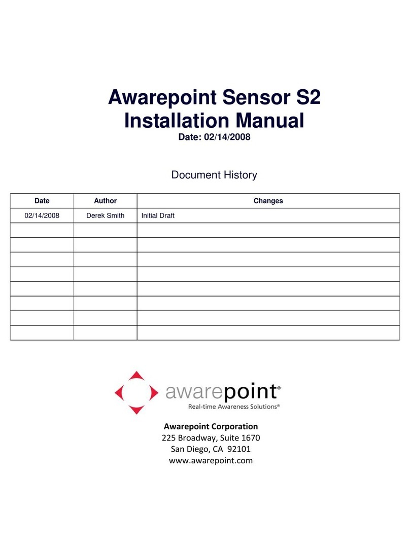 Awarepoint S2 installation manual