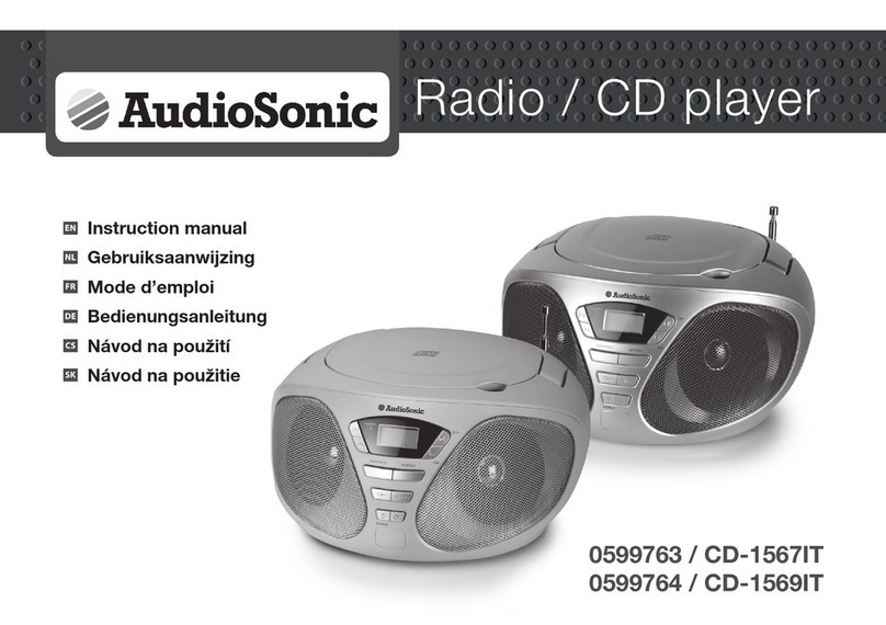 AudioSonic CD-1567IT instruction manual