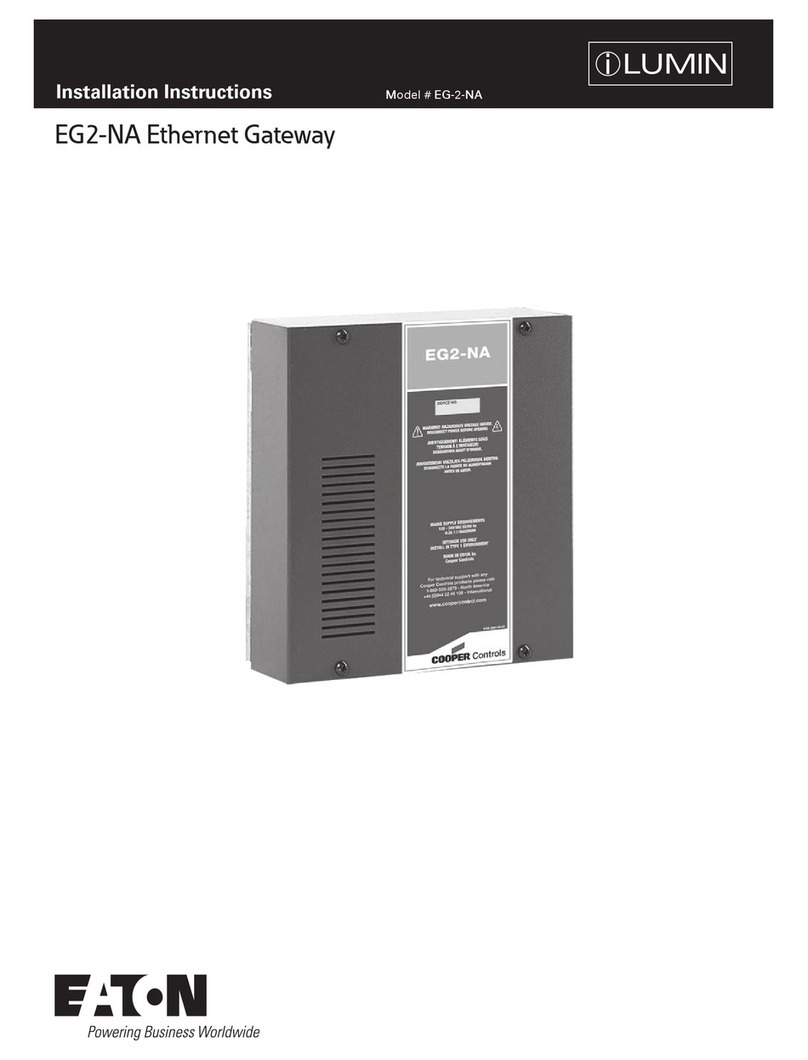 Eaton EG2-NA User manual
