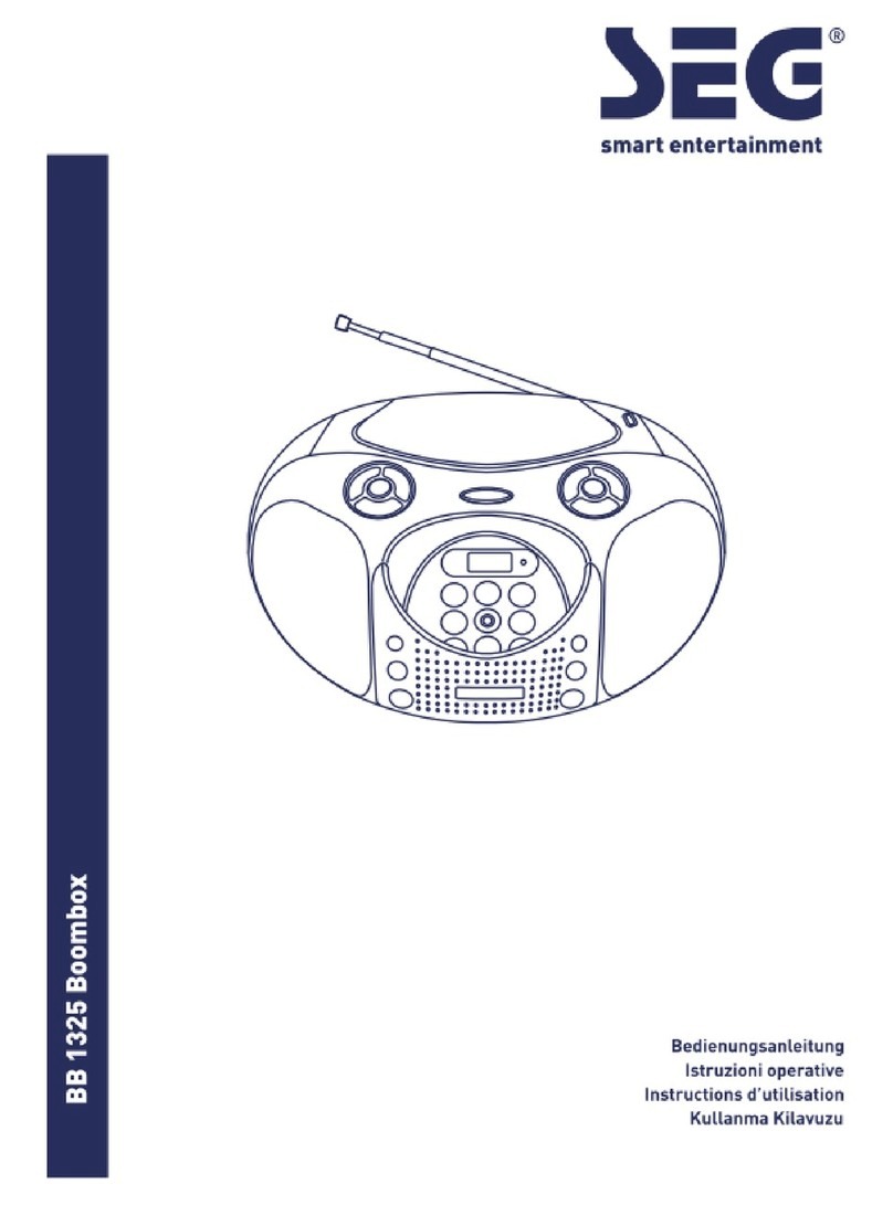 Seg BB 1325 user manual