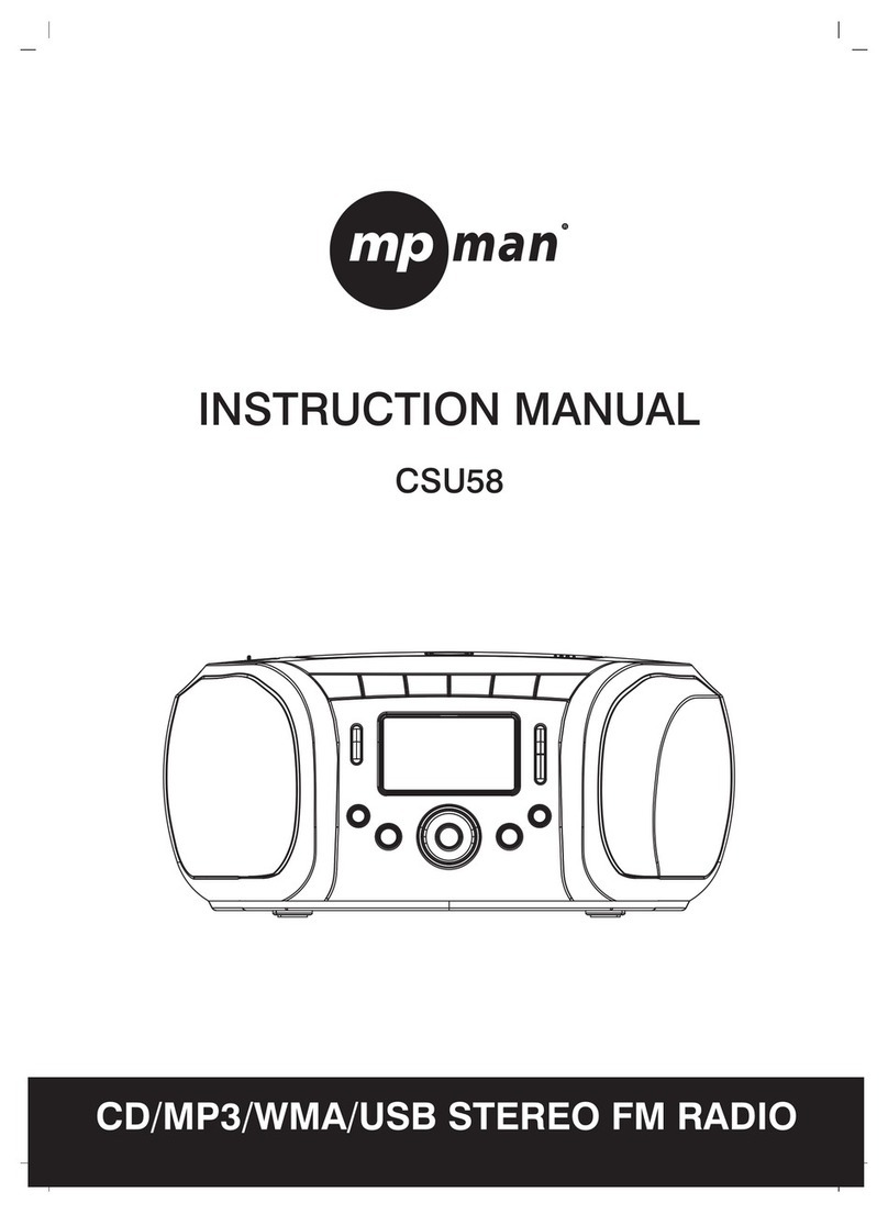 MP-Man CSU58 User manual
