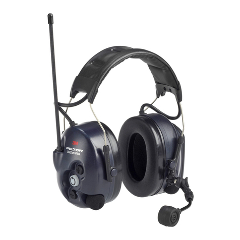 3M Peltor LiteCom Plus MT7H7A4410-EU user manual