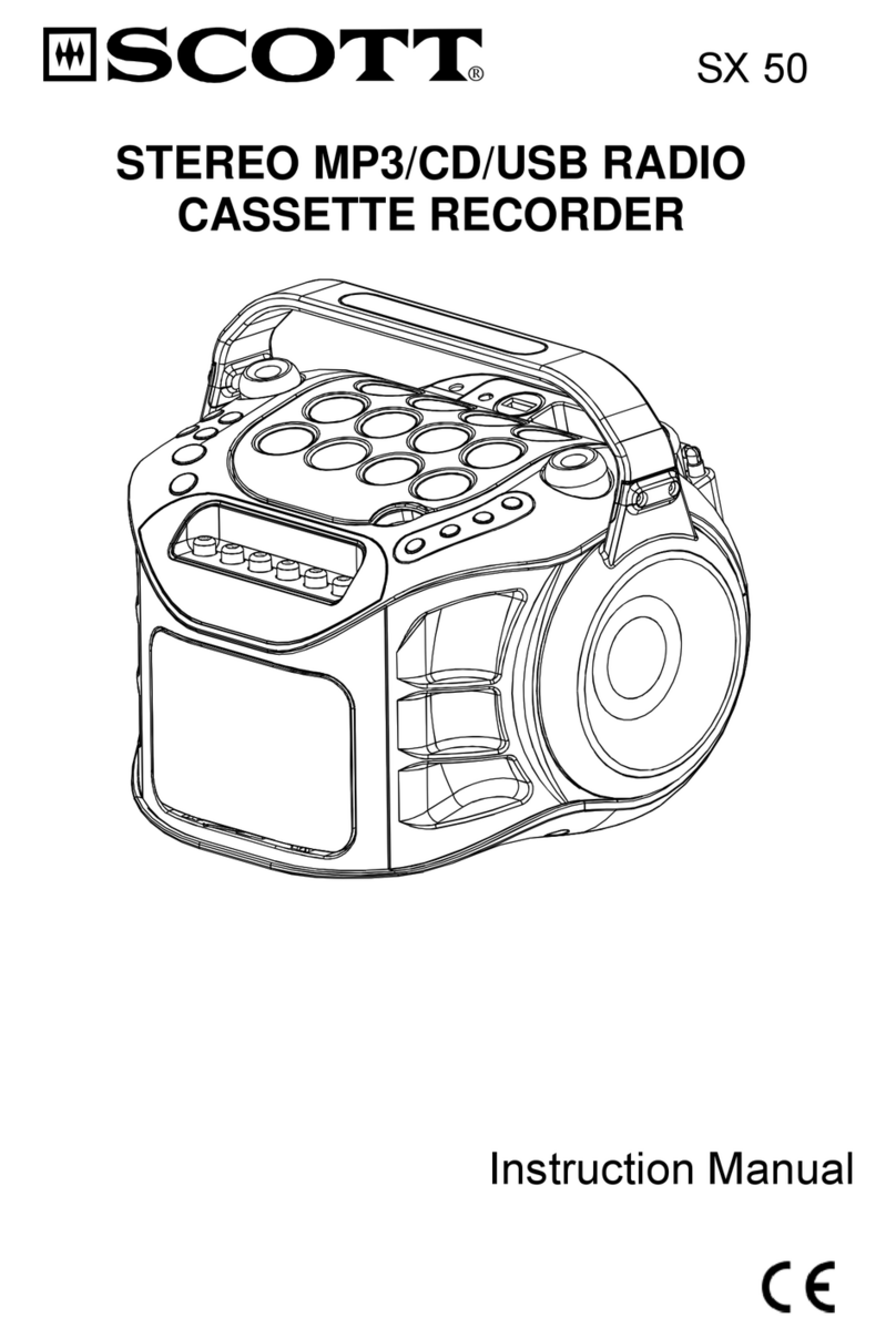 Scott SX 50 instruction manual