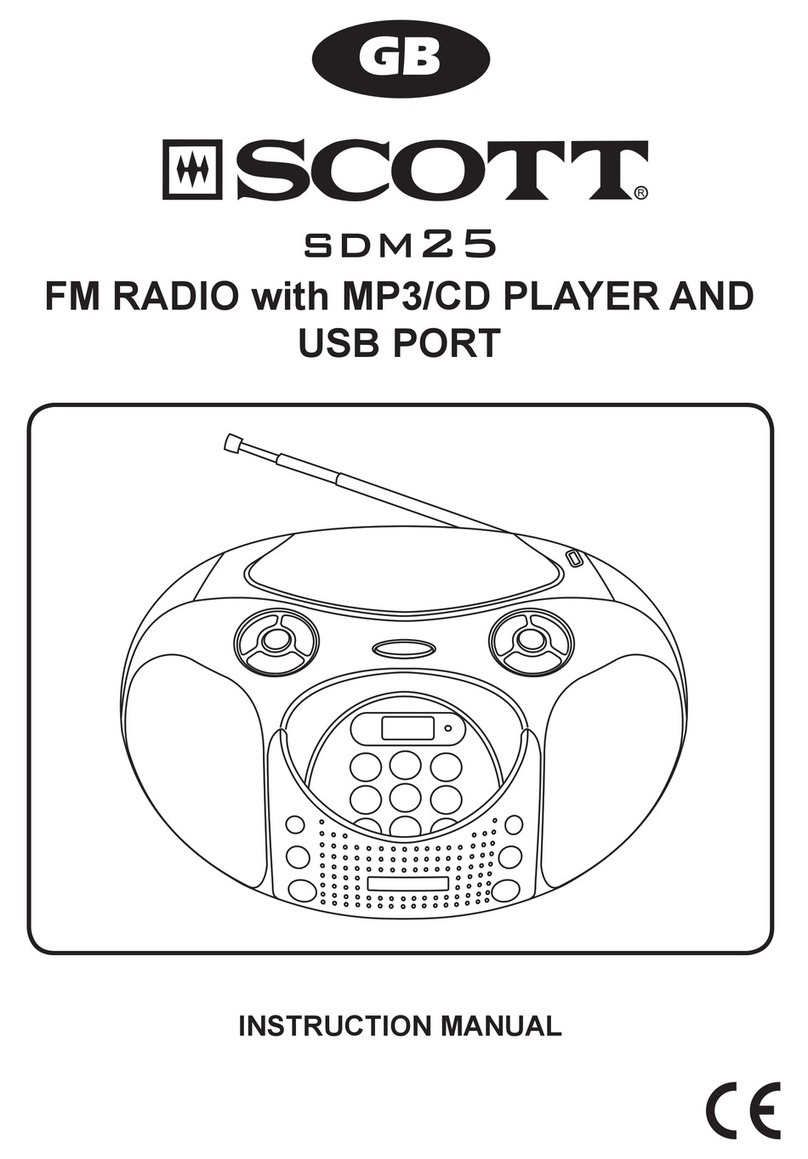 Scott SDM25 instruction manual