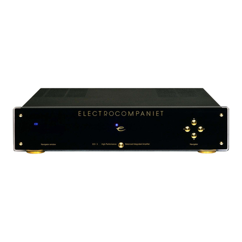 ELECTROCOMPANIET ECI3 user manual