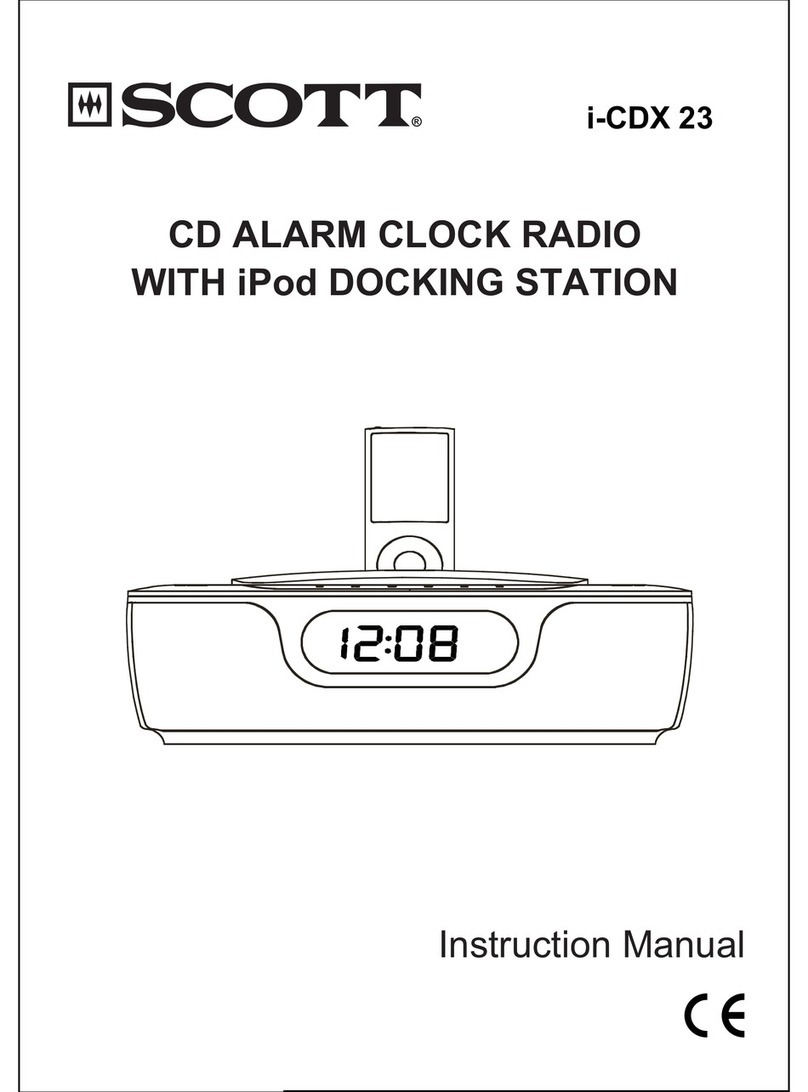 Scott i-CDX 23 User manual