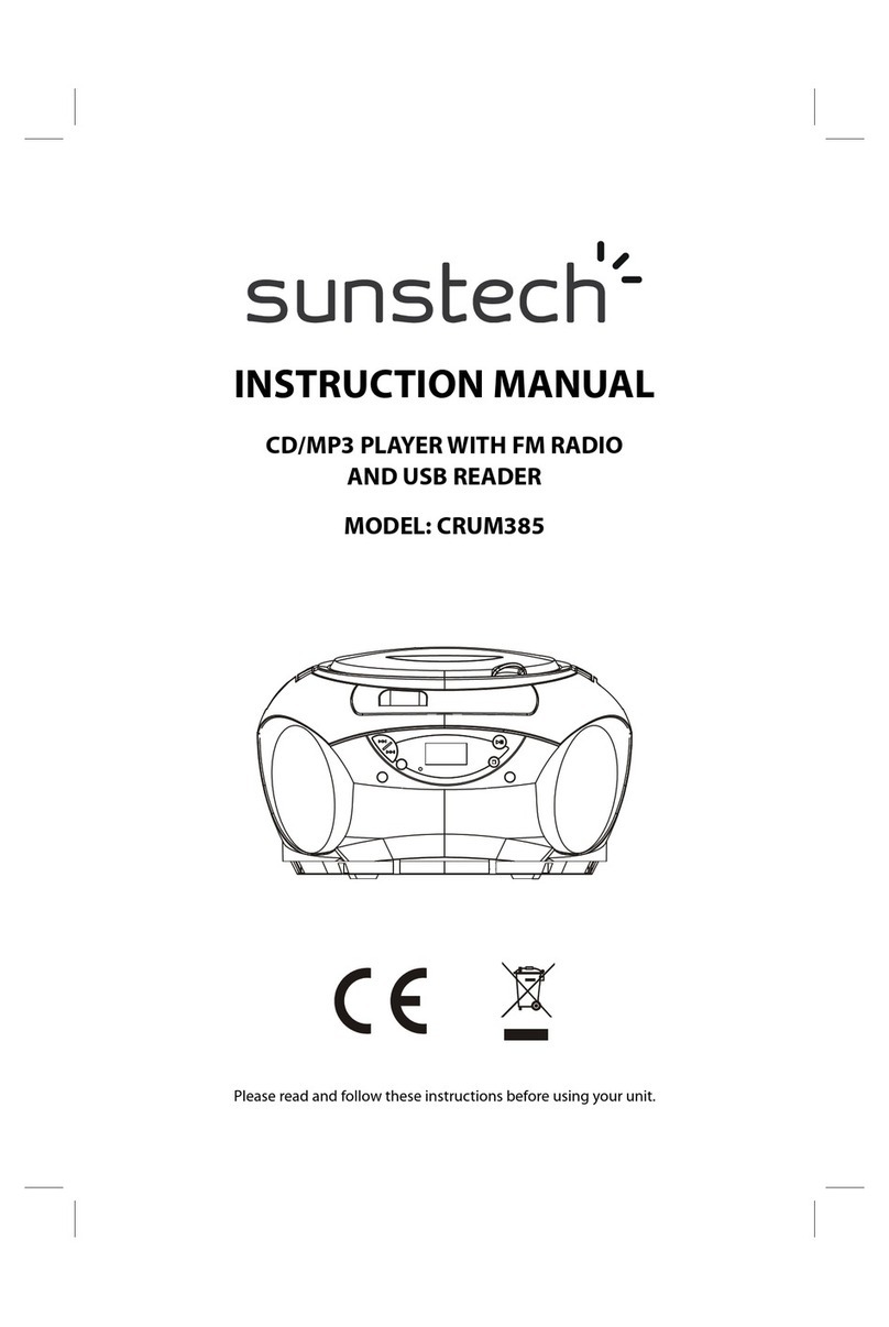 Sunstech CRUM385 User manual