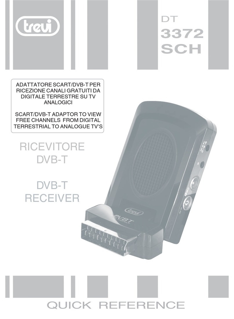 Trevi DT  3372SCH Quick reference guide